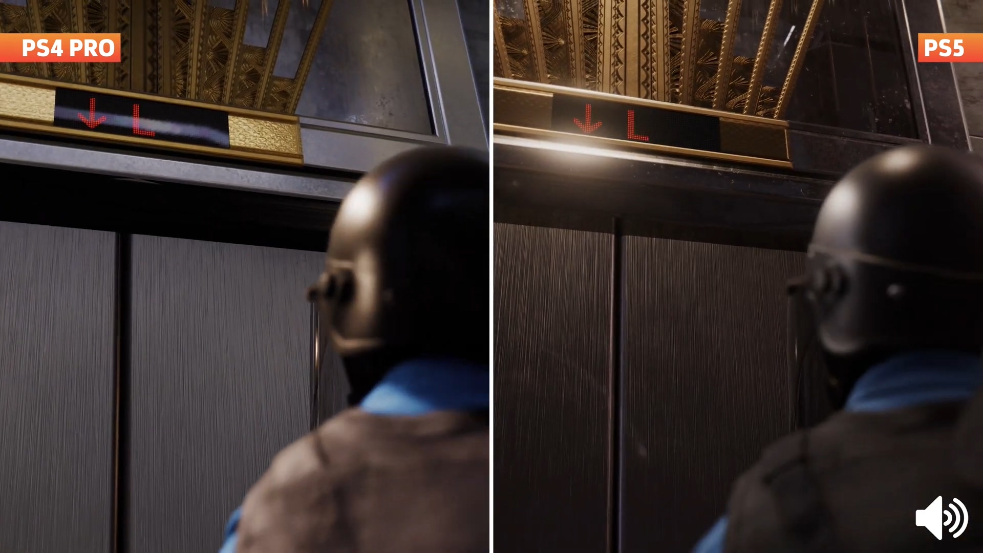 《漫威蜘蛛侠》画面对比视频：PS5 vs PS4 Pro