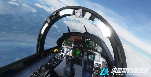 《微软飞行模拟》F-15战机新截图 外观和内舱细节展示